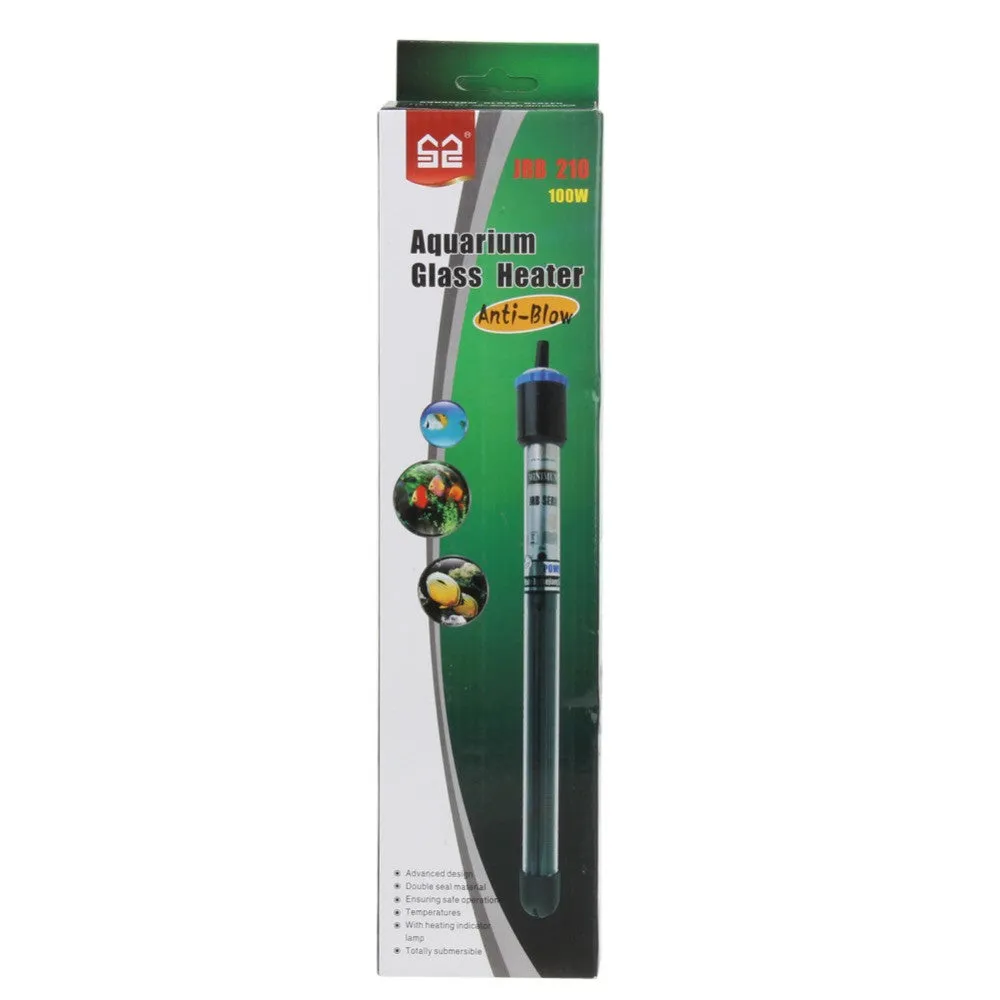 Aquarium Fish Tank Submersible Digital Thermometers Adjustable Water Temperature Thermostat Heater Rod
