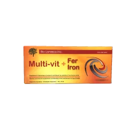 Bio Lonreco Multi-vit   Iron Drinkable Ampoules 20 x 10ml