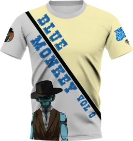 Blue Monkey Old West V8 Grey/Yellow Jersey