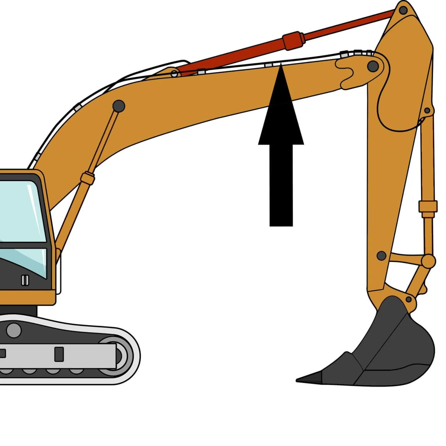 Cat 311C Excavator Stick Seal Kit