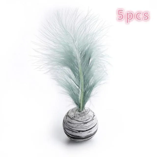 Cat Feather Balls