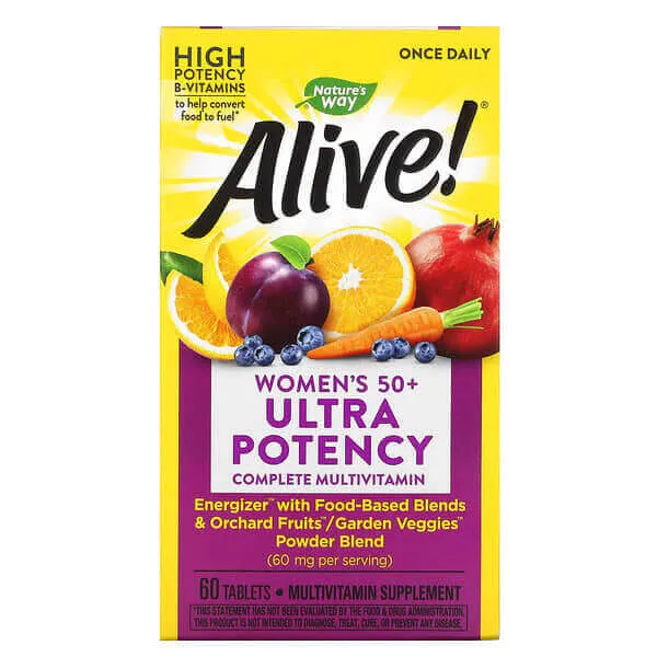 Complete Multivitamin Ultra Potency 60 tablets Women's 50 , Nature's Way