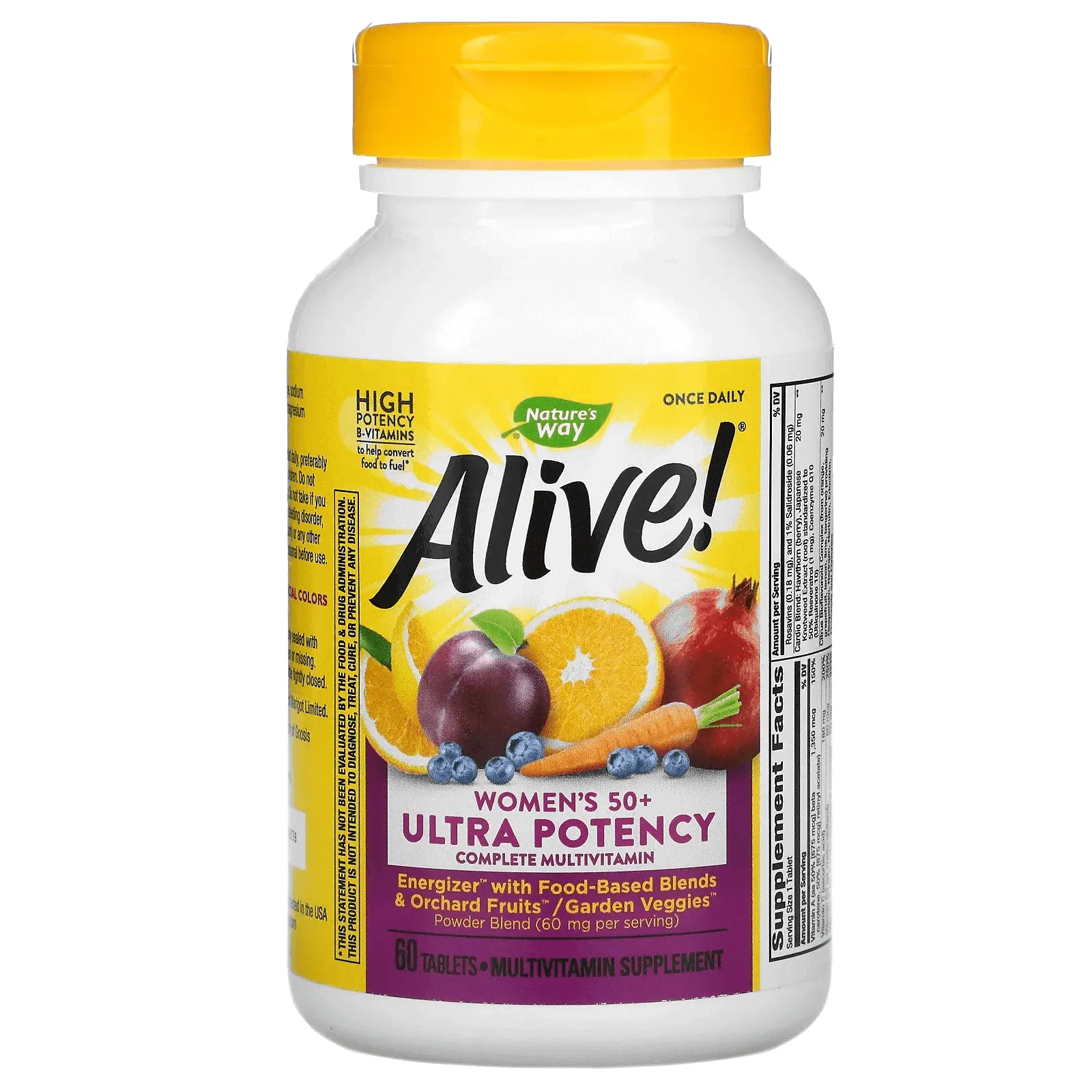 Complete Multivitamin Ultra Potency 60 tablets Women's 50 , Nature's Way