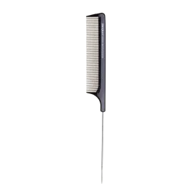 Denman DC06 Anti-Static Pin Tail Carbon Black Comb