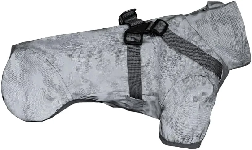 Dog Raincoat for Small Medium Dogs, Dog Rain Coat with Harness Built in, Full Body Reflective with Light at Night, Waterproof Dog rain Jacket for Small Medium Dogs (XL)