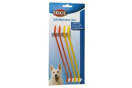 Dog - Trixie Toothbrush Set 4pc - 23cm