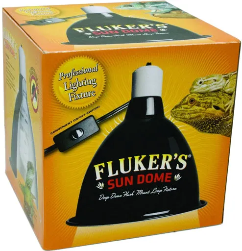 Fluker's Repta-Clamp Deep Dome Lamp (Ceramic Socket)