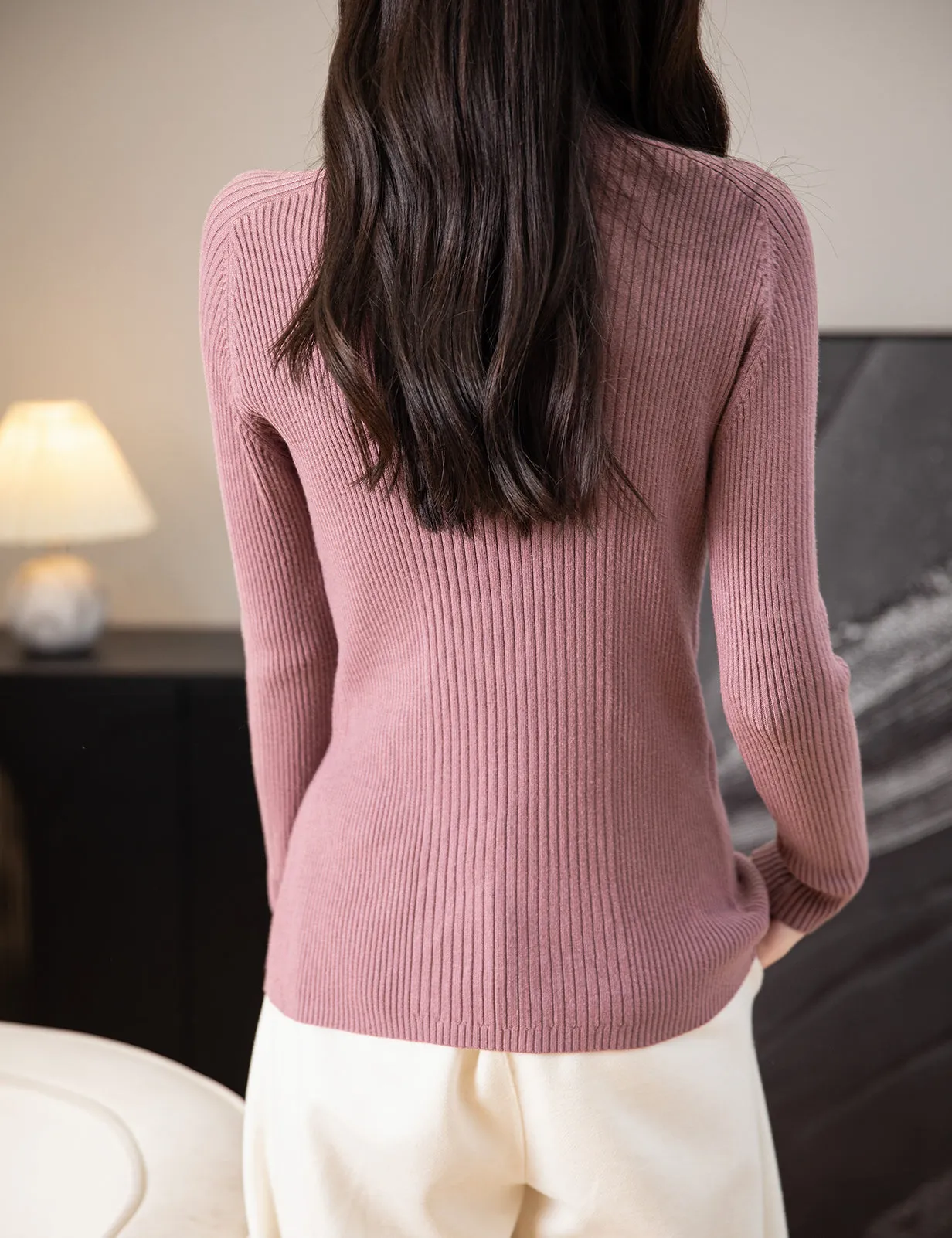 Holly Turtleneck Woman Sweater