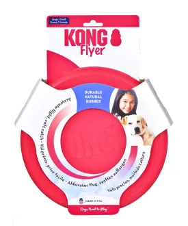 Kong Classic Flyer Frisbee For Dog L