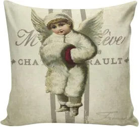 Leonberger Pillow 18 X 18 Inches Canvas Its Not Dog Hair Its Leonberger Glitter Pillow Case Leonberger Mom Leonberger Gift Leonberger Lover Leonberger Decor for Sofa Couch Christmas Thanksgiving Day