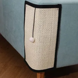 Natural Sisal Cat Scratching Pad & Furniture Protectors - Cat Scratcher Mat for Sofa, Couch, Chair & Wall Carpets