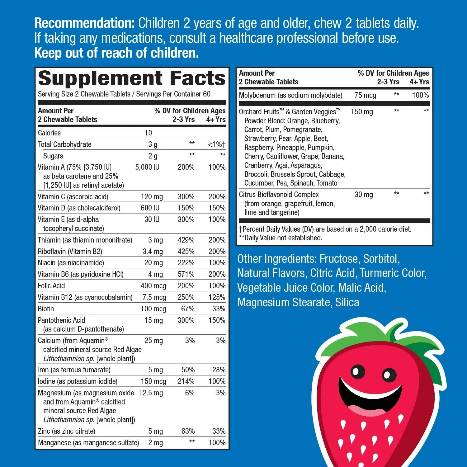 Nature's Way Alive! Children's Chewable Multivitamins 120s