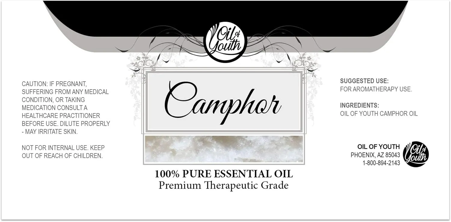 Oil of Youth 8 fl oz Camphor Essential Oil