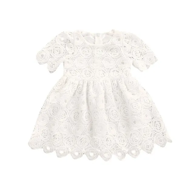 Toddler Infant Baby Girl Floral Lace