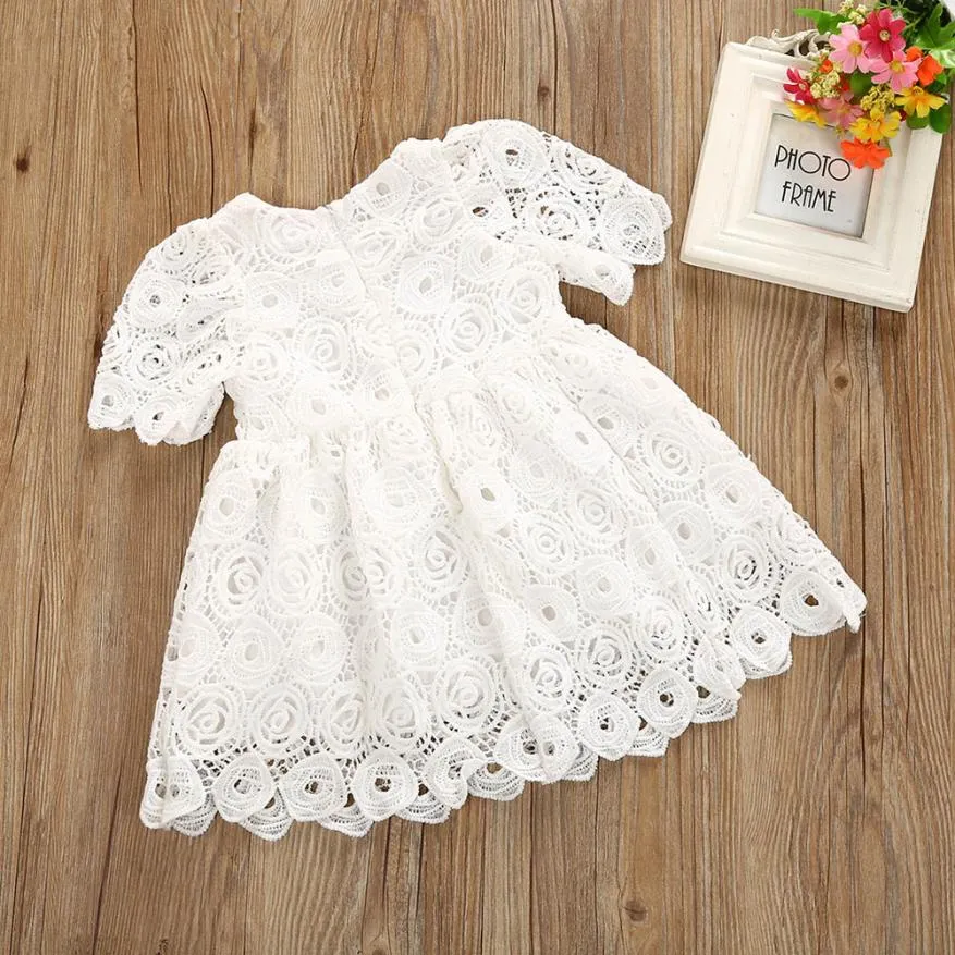 Toddler Infant Baby Girl Floral Lace
