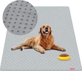 Washable Pee Pads for Dogs,Super Absorbent Reusable Dog Training Pads,Non-Slip Potty Pads for Floor,Waterproof Puppy Training Pads for Crate,Couch Pads Litter Mat Pet Supplies,36*59 inch